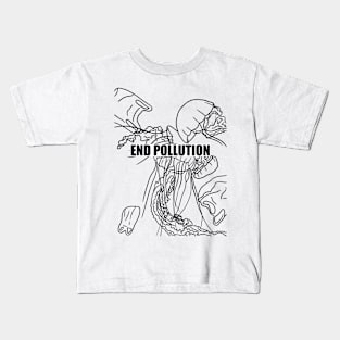 End Pollution Kids T-Shirt